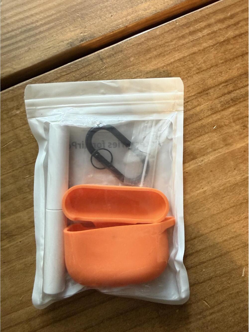 Silicone Protective Case for AirPods - Orange
